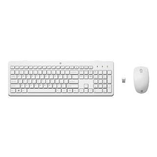 Zestaw bezprzewodowy klawiatura + mysz HP 230 biały