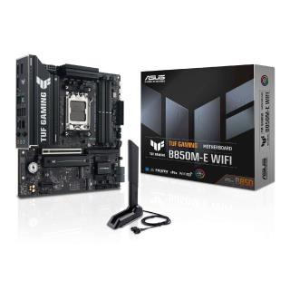 Płyta Asus TUF GAMING B850M-E WIFI /AMD B850/DDR5/SATA3/M.2/USB3.1/PCIe5.0/WiFi/BT/AM5/mATX