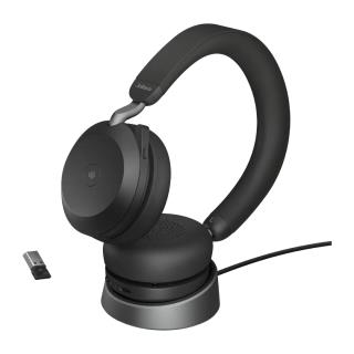 Słuchawki z mikrofonem Jabra Evolve2 75 MS Stereo