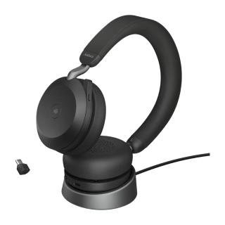 Słuchawki z mikrofonem Jabra Evolve2 75 MS Stereo USB-C