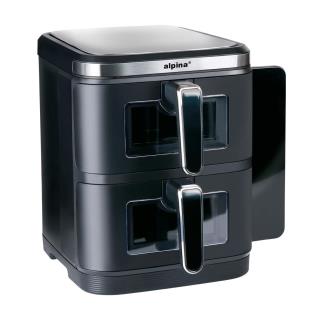 Air Fryer ALPINA 2x5,5l 2800w czarny