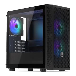 Obudowa Endorfy Signum M30 ARGB mATX z oknem bez zasilacza czarna