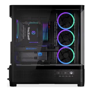 Obudowa Endorfy Aquarius 8000 Corona ATX z oknem bez zasilacza czarna