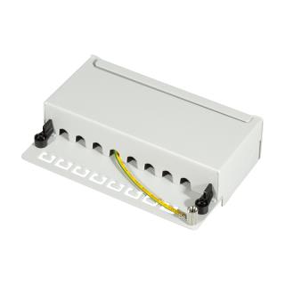 Patch panel stacjonarny LogiLink NP0016A 8x RJ45 kat.6 ekranowany