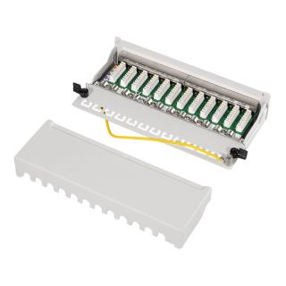 Patch panel stacjonarny LogiLink NP0017A 12x RJ45 kat.6 ekranowany