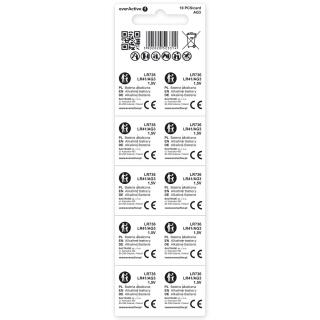 Baterie alkaliczne mini everActive G3 LR736 LR41 10 sztuk