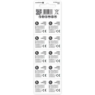 Baterie alkaliczne mini everActive G4 LR626 LR66 10 sztuk