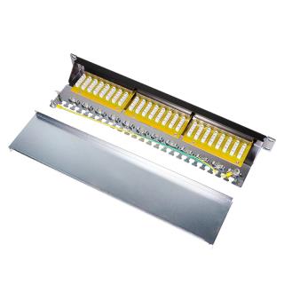 Patch panel LogiLink NP0048 19" 24x RJ45 kat.6 ekranowany
