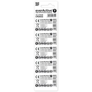 Baterie litowe CR2032 everActive 5 szt.
