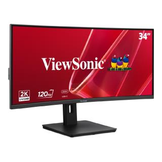 Monitor ViewSonic 34” VA3420C-2 Curved Monitor VA UWQHD 120Hz HDMI DP HUB głośniki