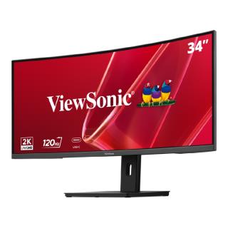 Monitor ViewSonic 34” VA3420C-2 Curved Monitor VA UWQHD 120Hz HDMI DP HUB głośniki