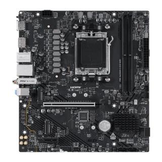 Płyta MSI PRO A620AM-G EVO WIFI /AMD A620/DDR5/SATA3/M.2/USB3.0/WiFi/BT/PCIe4.0/AM5/mATX