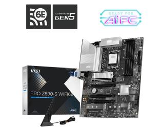 Płyta MSI PRO Z890-S WIFI6E /Z890/DDR5/SATA3/M.2/WiFi/BT/PCIe5.0/s.1851/ATX