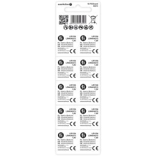 Baterie alkaliczne mini everActive AG13 G13 LR1154 LR44 10 sztuk
