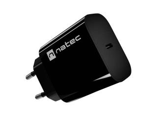 Ładowarka sieciowa Natec Ribera 1x USB-A 20W czarna