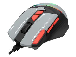 Mysz przewodowa Tracer GAMEZONE Spectra szary RGB USB-A