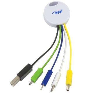 Kabel adapter Akyga AK-AD-51 brelok USB 5 w 1 