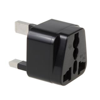 Adapter zasilania Maclean MCE154 EU na wtyk UK czarny 