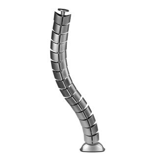 Organizator maskownica kabli do biurka Maclean MC-768 S srebrna