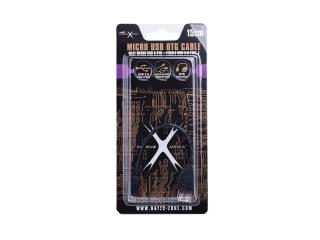 Kabel USB Natec Extreme Media NKA-0614 Micro BM->AF USB 2.0 OTG 0,15m (blister)