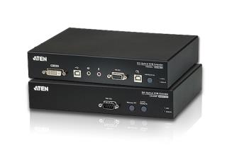 Extender światłowodowy KVM ATEN HDBaseT DVI/USB/AUDIO CE680 (CE680-AT-G) 600m