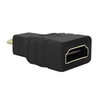 Przejściówka Qoltec HDMI A żeńska / HDMI D męska