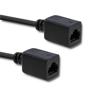 Kabel adapter zasilania PoE Qoltec LAN | RJ-45 | 5.5*2.1 mm