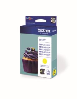 Tusz Brother yellow HY LC123Y