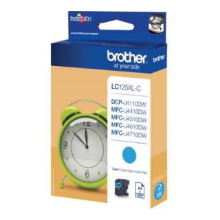 Tusz Brother LC125XLC Cyan 1200str.