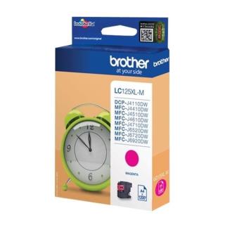 Tusz Brother LC125XLM Magenta 1200str.