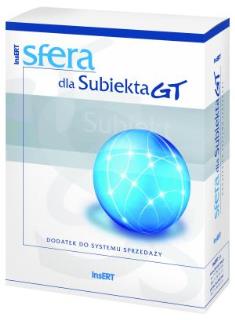 Oprogramowanie InsERT - Sfera dla Subiekta GT