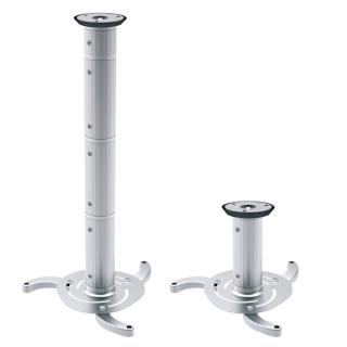 Uchwyt sufitowy Maclean MC-517 S do projektora 80-980mm 10kg srebrny