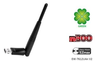 Karta sieciowa Edimax EW-7612UAn USB WiFi N300 1T2R - 4710700928325 - zdjęcie