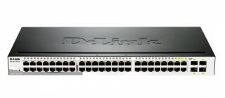 Switch zarządzalny D-Link DGS-1210-48 SMART switch L2 44x1GbE 4xCombo Metal Rack 19''