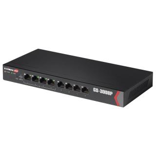 Switch zarządzalny Edimax GS-3008P 4x10/100/1000 4x10/100/1000 PoE+ Web Smart - 4717964702814 - zdjęcie