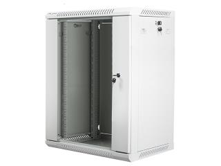 Szafa instalacyjna Rack wisząca 19" 15U 600x450 szara Lanberg (flat pack)
