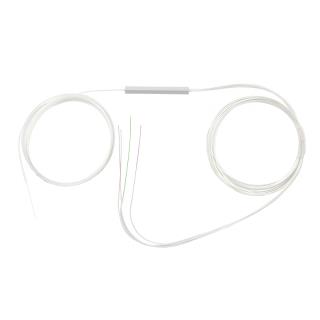 Splitter światłowodowy Qoltec 1x4, 0.9mm, G.657A SM 1.5m