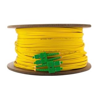Patchcord Światłowodowy Qoltec SC/APC-SC/APC SM9/125 G652D 120m