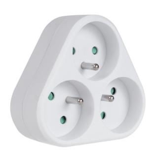 Gniazdko prądowe Maclean MCE214 potrójne z uziemieniem 3x16A 