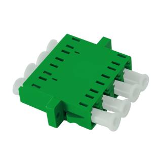 Adapter światłowodowy Qoltec LC/APC quad SingleMode 