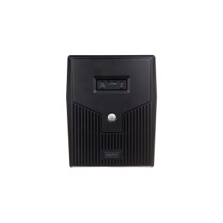 Zasilacz awaryjny UPS DIGITUS Line-Ineractive LED 2000VA/1200W, 2x12V/9Ah, AVR, 4x Schuko CEE 7/3, 2x RJ11, 1x USB 2.0 typ B