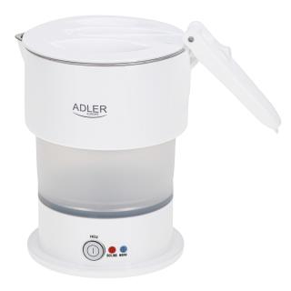 Czajnik turystyczny Adler AD 1377 white silikonowy 0,6 L