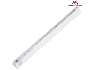 Lampa LED z sensorem ruchu Maclean MCE235, haczyk, temperatura 4000K, zasięg 3m, 3xAAA, ON/OFF/AUTO2 ruchomy pir