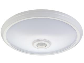 Plafon LED Maclean MCE131 12W z czujnikiem ruchu pir zasięg 6m 