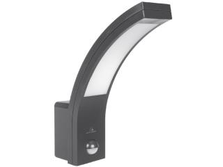 Lampa LED Maclean MCE244 GR z czujnikiem ruchu na podczerwień 750lm 10W IP54 szary 