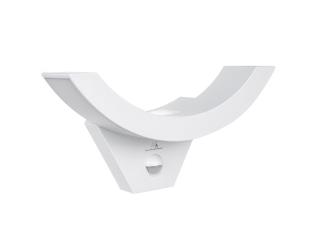 Lampa LED Maclean MCE290 W z czujnikiem ruchu na podczerwień 800lm 10W IP54  biała