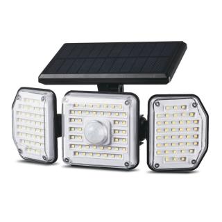 Lampa solarna LED Maclean MCE615 z czujnikiem ruchu  IP65, 4W, 320lm, 4000K, Li-ion 1200 mAh, 3 tryby pracy
