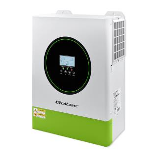 Inwerter solarny Qoltec hybrydowy Off-Grid 11000W | 160A | 48V | MPPT | BMS | Sinus | opcja Wi-Fi | Power Factor 1.0