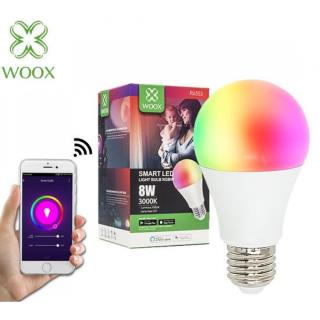 Żarówka Smart Woox LED Wi-Fi Kolorowa RGB+CCT 10W E27 3000K 