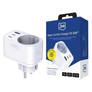 Ładowarka sieciowa 3mk Hyper Comfort Charger GaN PD 30W